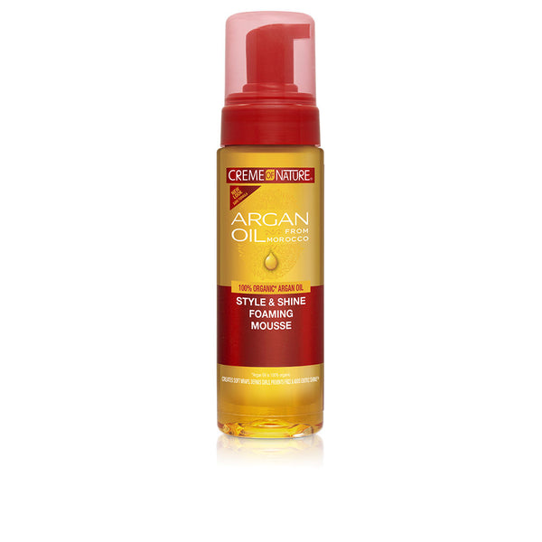 Creme Of Nature Argan oil vaahto 207 ml | Vuodevaatteet.fi