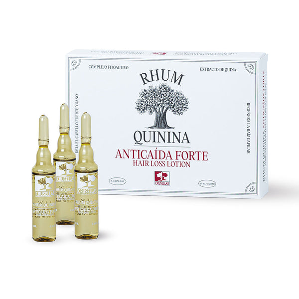 Crusellas Rhum Quinine Anti-Hair Loss Forte 6 X 10 Ml | Vuodevaatteet.fi