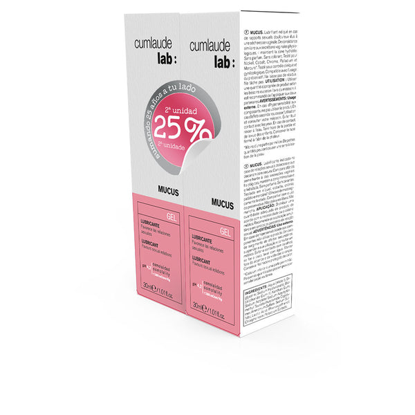Cumlaude Lab Mucus Lubricating Gel Pack 2 X 30 Ml | Vuodevaatteet.fi