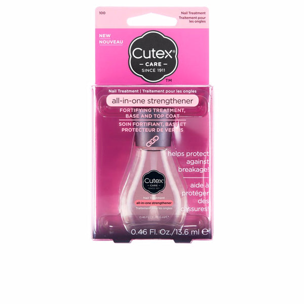 Cutex Fortifying treatment alus- ja päällyslakka 13,6 ml | Vuodevaatteet.fi