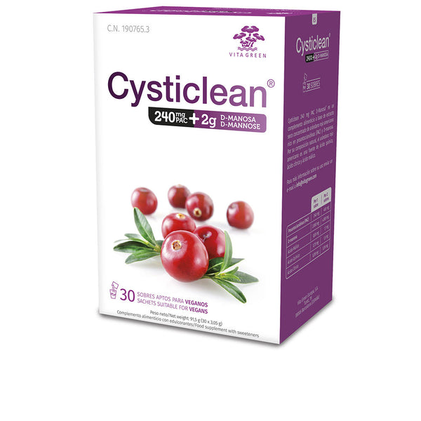 Cysticlean D-Mannose With 240Mg Pac And Cranberry Sachets 30 Units | Vuodevaatteet.fi
