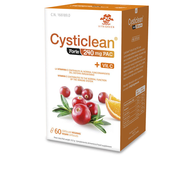 Cysticlean Forte With Pac And Vit C And Cranberry Capsules 60 U | Vuodevaatteet.fi