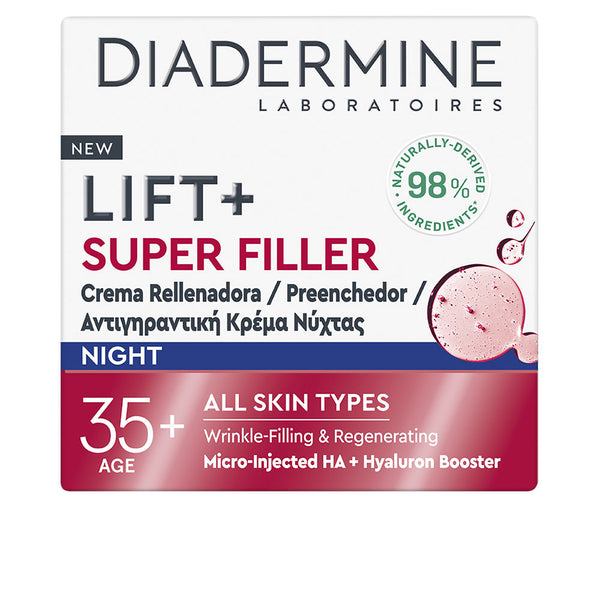 Diadermine Lift + super filler täyteläistävä yövoide 50 ml | Vuodevaatteet.fi
