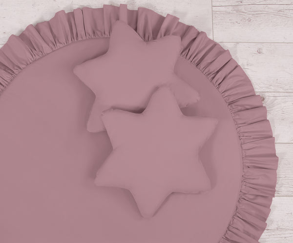 Baby-Kissenset – 2-teilig – Pastellviolett