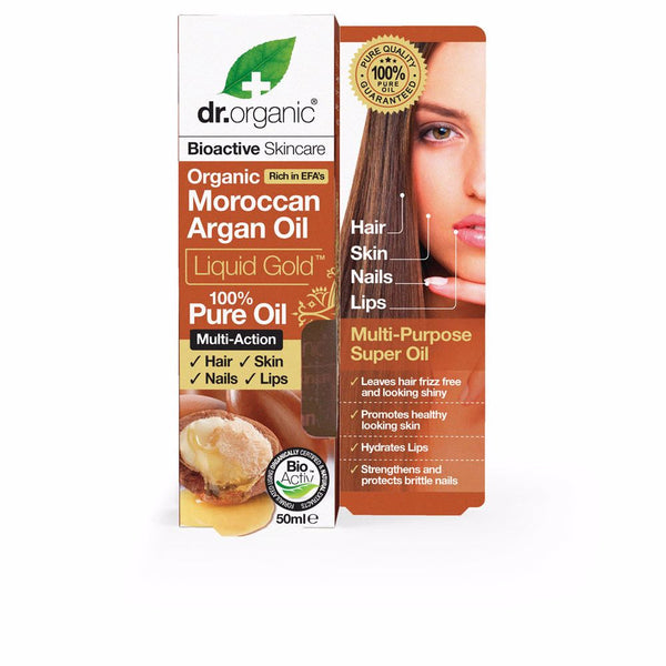 Dr. Organic Argán puhdas öljy 50 ml | Vuodevaatteet.fi