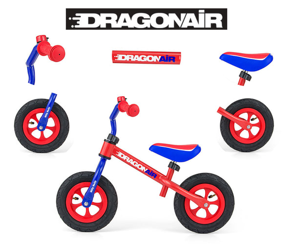 Dragon Air Potkupyörä Sininen-Punainen - Vuodevaatteet.fi