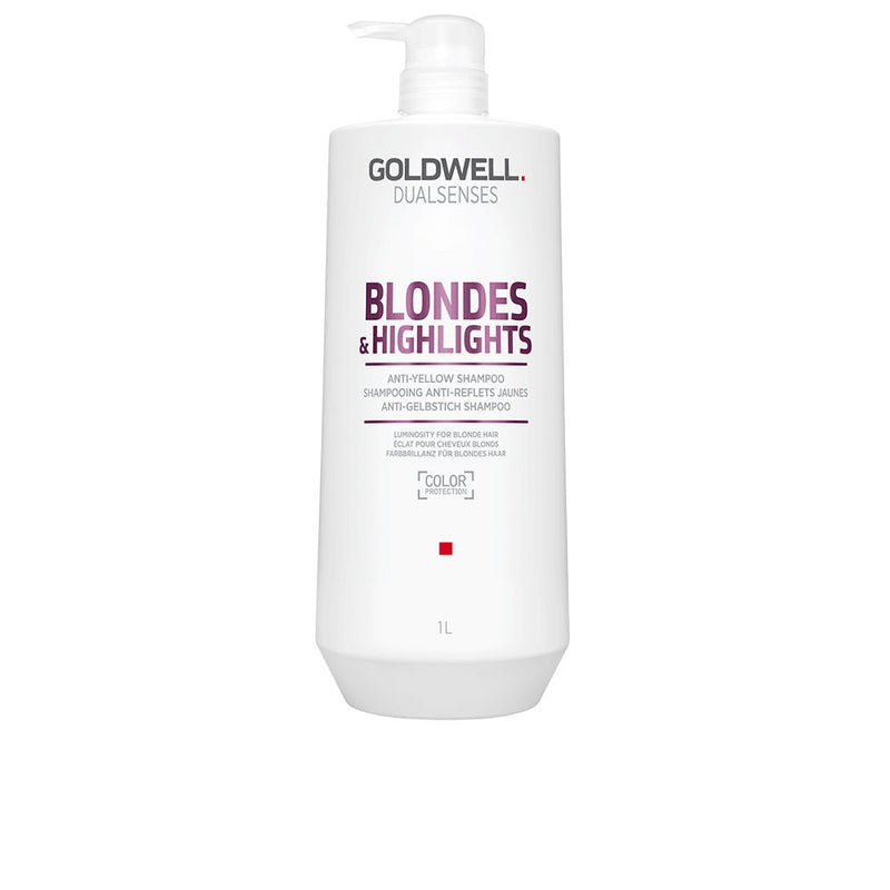 Blondes & highlights anti-yellow shampoo 1000 ml - GOLDWELL