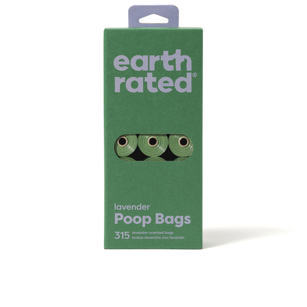 Earth Rated Rollos bolsa lemmikin täyttöpakkaus #laventeli 21 x 15 kpl | Vuodevaatteet.fi