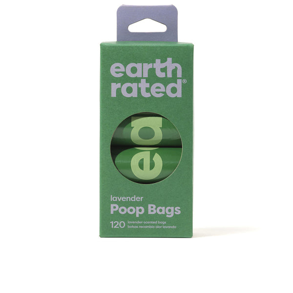 Earth Rated Rollos bolsa lemmikin vaihtopussit #lavanda 8 x 15 kpl | Vuodevaatteet.fi