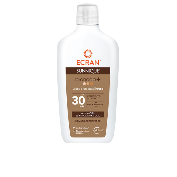Ecran sunnique broncea+ suojamaito spf30 370 ml | Vuodevaatteet.fi