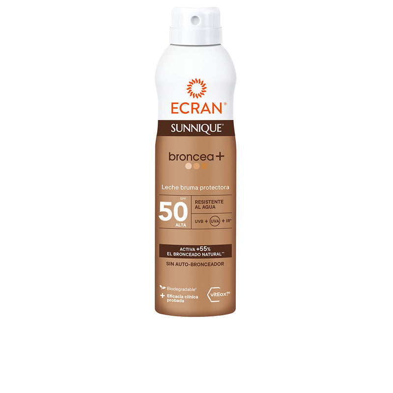 Ecran sunnique broncea+ suojasumu spf50 250 ml | Vuodevaatteet.fi