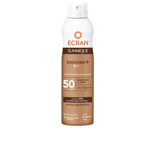 Ecran sunnique broncea+ suojasumu spf50 250 ml | Vuodevaatteet.fi