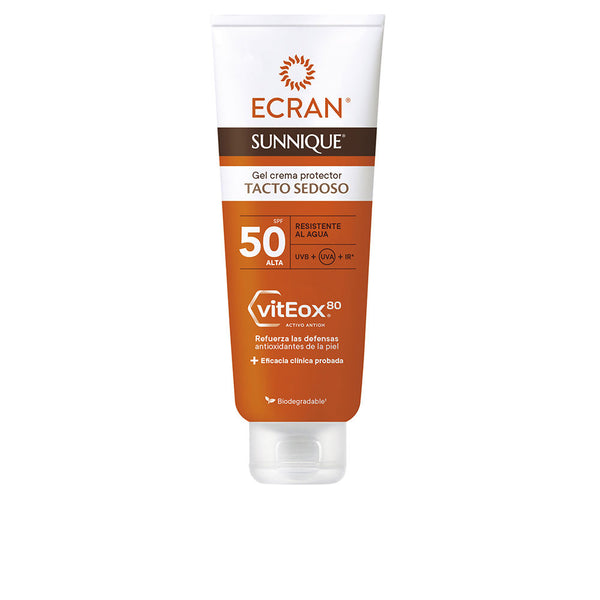 Ecran Sunnique Silk Touch Gel Cream Spf50 250 Ml | Vuodevaatteet.fi