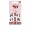 Elegant Touch Polished colour kynnet liimalla, soikea #mink nude | Vuodevaatteet.fi