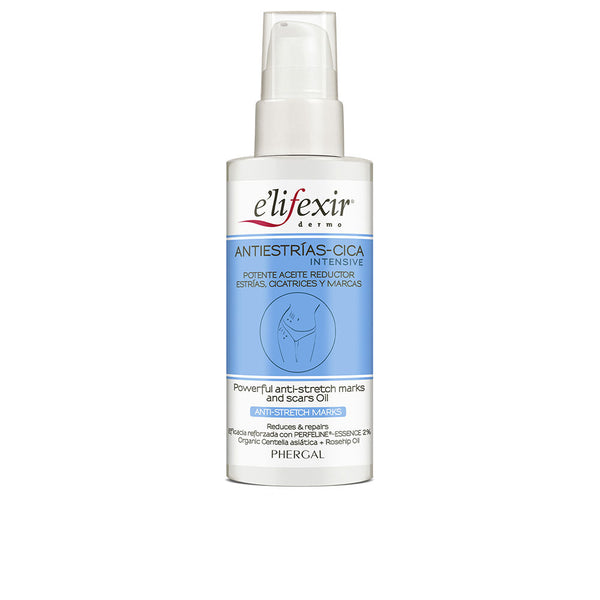 E'Lifexir Anti-Stretch Marks Cica Intensive Oil To Reduce Stretch Marks And Scars 100 Ml | Vuodevaatteet.fi