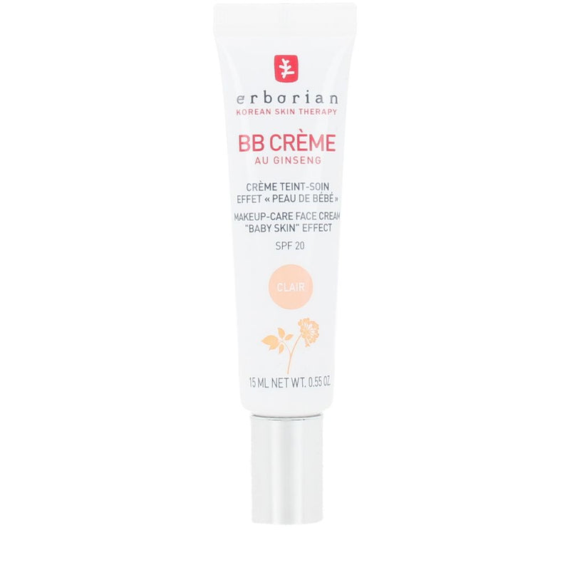 Erborian Bb Crème Au Ginseng Spf20 #Light 15 Ml | Vuodevaatteet.fi