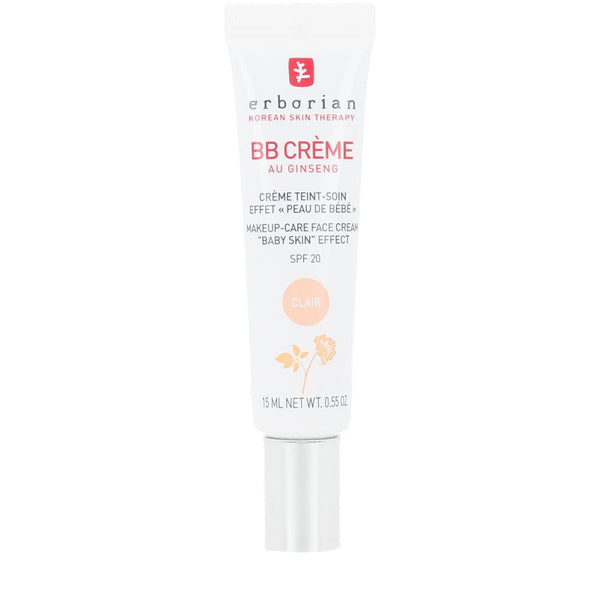 Erborian Bb Crème Au Ginseng Spf20 #Light 15 Ml | Vuodevaatteet.fi