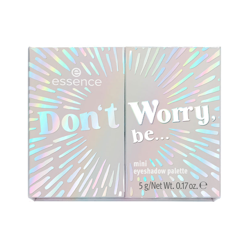 Essence Don't worry, be minipaletta luomivärejä #multi-color | Vuodevaatteet.fi