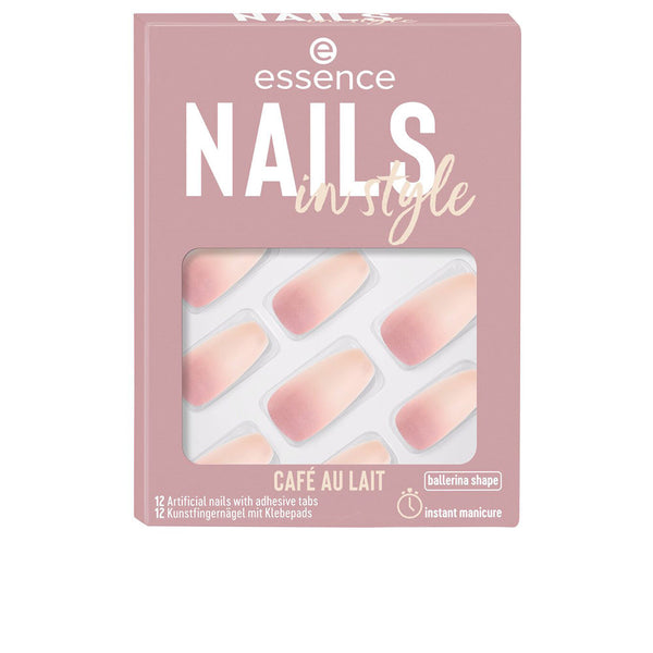 Essence Nails in style tekokynnet #16-café au lait 12 kpl | Vuodevaatteet.fi