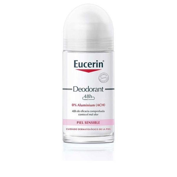 Eucerin 0% aluminio deodorantti roll-on 50 ml | Vuodevaatteet.fi