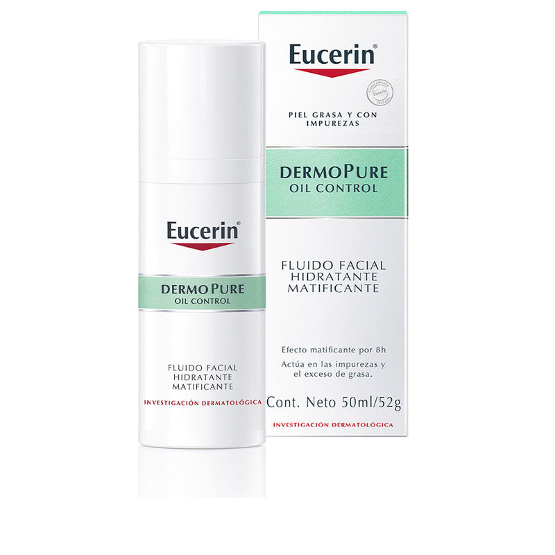 Eucerin Dermopure oil control kosteuttava mattapintainen kasvovoide 50 ml | Vuodevaatteet.fi