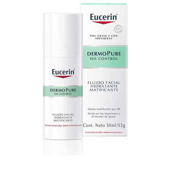 Eucerin Dermopure oil control kosteuttava mattapintainen kasvovoide 50 ml | Vuodevaatteet.fi