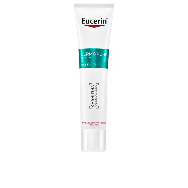 Eucerin Dermopure Oil Control Mattifying Moisturizing Facial Fluid 40 Ml | Vuodevaatteet.fi
