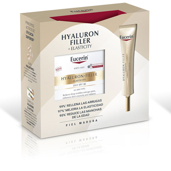 Eucerin Hyaluron Filler + Elasticity Day Spf30 Case 2 Pcs | Vuodevaatteet.fi