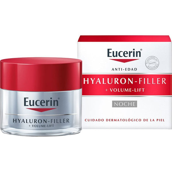 Eucerin Hyaluron filler + volume-lift yövoide 50 ml | Vuodevaatteet.fi