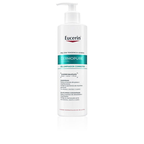 Eucerin Kolmoisvaikutteinen Dermopure Puhdistusgeeli 400 Ml | Vuodevaatteet.fi