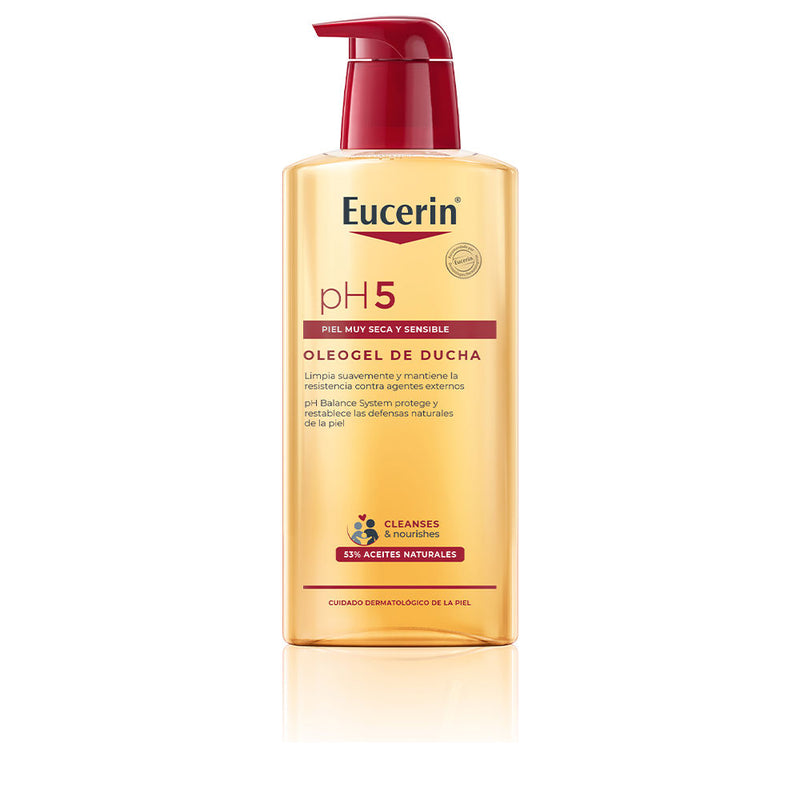 Eucerin Ph5 oleogeeli suihku kuivalle iholle 400 ml | Vuodevaatteet.fi