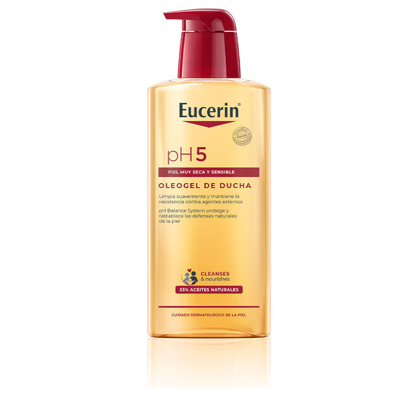 Eucerin Ph5 oleogeeli suihku kuivalle iholle 400 ml | Vuodevaatteet.fi
