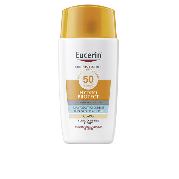 Eucerin Sun Protection Hydro Protect Tinted Fluid Spf50+ #Light 50 Ml | Vuodevaatteet.fi