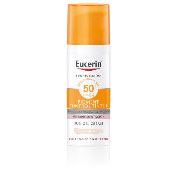 Eucerin Sun Protection Pigment Control Gel-Cream Color Spf50+ #Light 50 Ml | Vuodevaatteet.fi