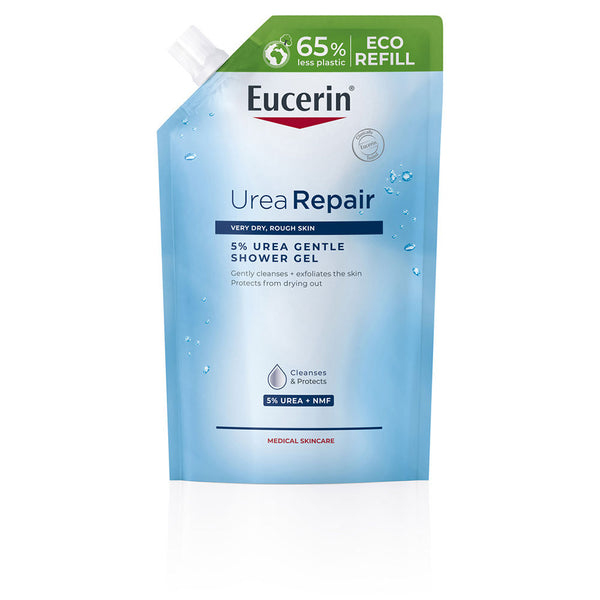 Eucerin Urearepair Gentle Shower Gel 5% Urea Refill 400 Ml | Vuodevaatteet.fi