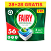 Fairy All In 1 Original Dishwasher 56 Capsules | Vuodevaatteet.fi