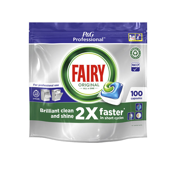 Fairy todo en 1 astianpesuaine #original 100 kapselia | Vuodevaatteet.fi