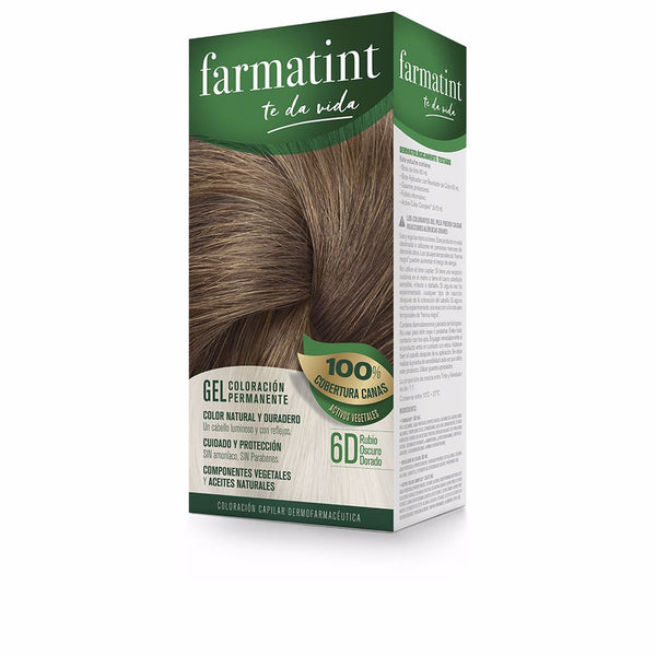 Farmatint gel kestävä värjäys #6d-tumma kultainen vaalea 5 kpl | Vuodevaatteet.fi