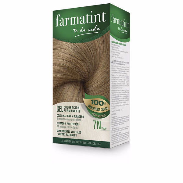 Farmatint gel kestävä värjäys #7n-blondi 5 kpl | Vuodevaatteet.fi