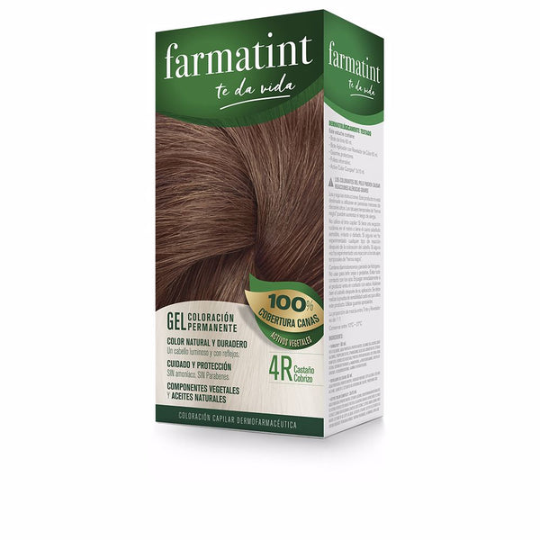 Farmatint gel pysyvä värjäys #4r-kupariruskea 5 kpl | Vuodevaatteet.fi