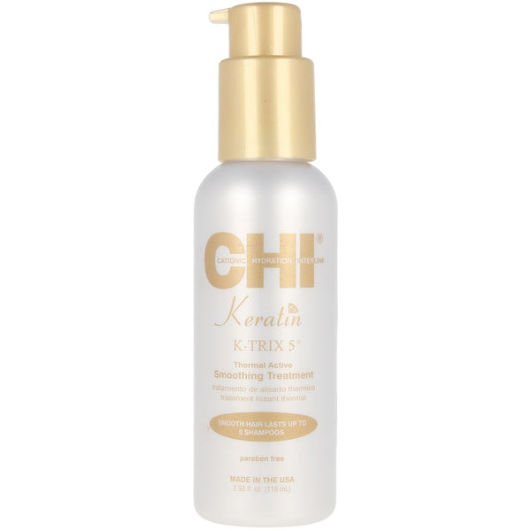Farouk Chi keratin k-trix5 lämpöaktiivinen siloittava hoito 115 ml | Vuodevaatteet.fi