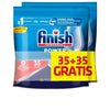 Finish powerball all in one astianpesutabletit 70 tablettia | Vuodevaatteet.fi