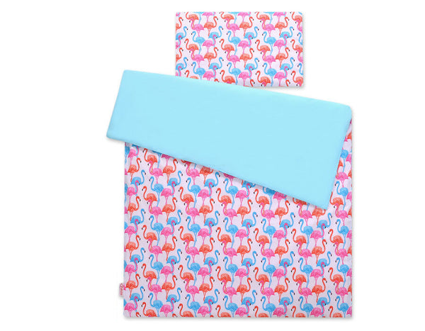 Bettwäsche-Set für Babys - 120X90cm - Flamingos