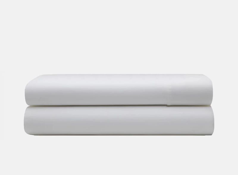 Flannel Premium Flat Sheet White