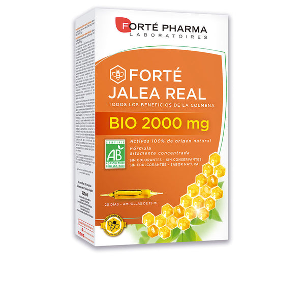 Forté Pharma Forté jalea real bio 2000 mg ampullit 20 x 15 ml | Vuodevaatteet.fi