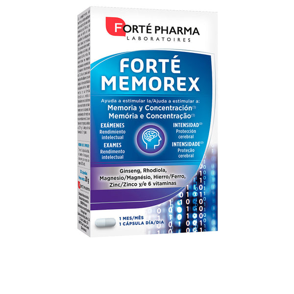 Forté Pharma Forté memorex multivitamiinit + eleuterokokki 28 tablettia | Vuodevaatteet.fi