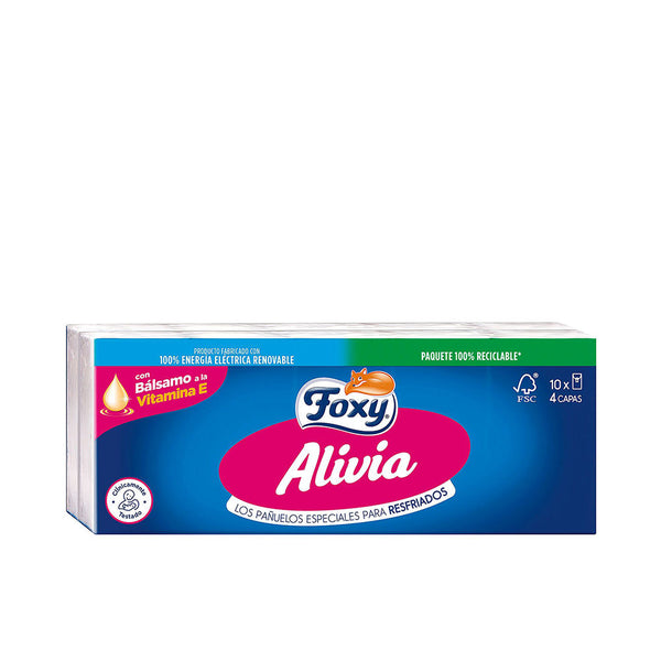 Foxy Relieves nenänhoitopaperit 10 x 9 kpl | Vuodevaatteet.fi