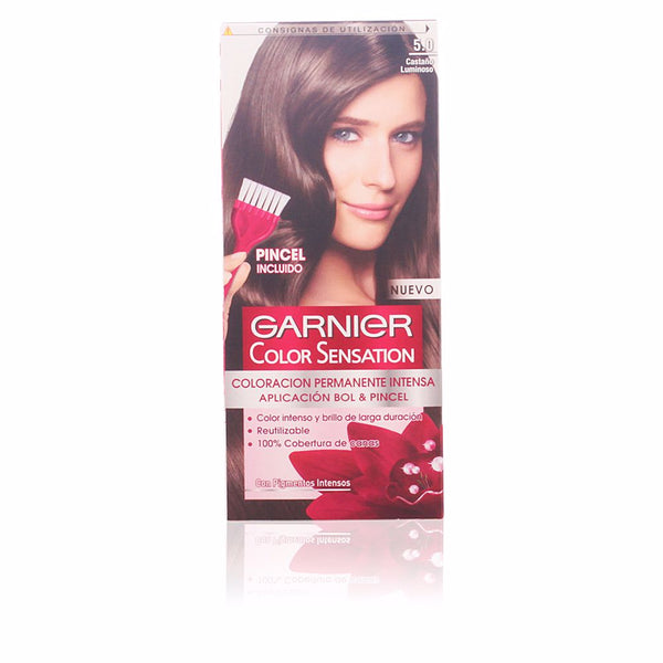 Garnier Color sensation #5.0-loistava ruskea 110 gr | Vuodevaatteet.fi