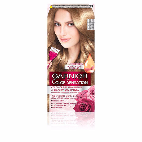 Garnier Color Sensation #7.1-Diamond Blonde 110 Gr | Vuodevaatteet.fi