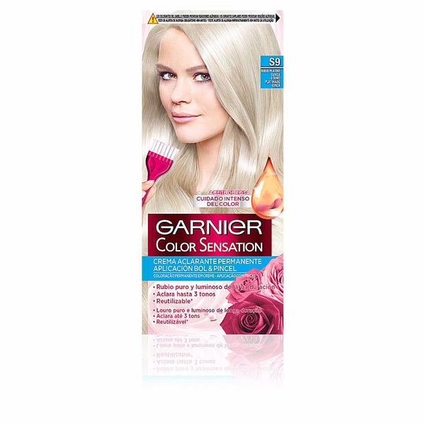 Garnier Color sensation #s9-tuhkanvaalea platinablondi 120 gr | Vuodevaatteet.fi